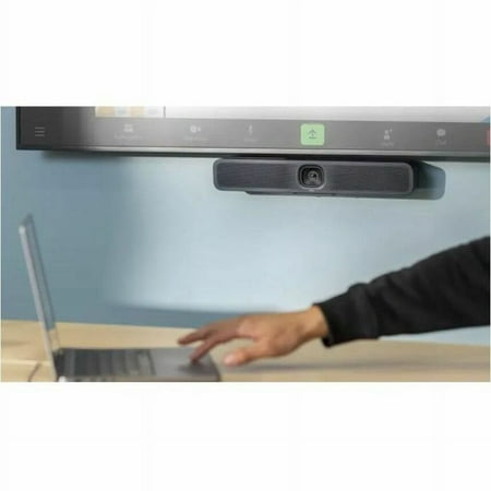 Logitech MeetUp 2 All-In-One USB Conference Camera With Built-In AI - Black
