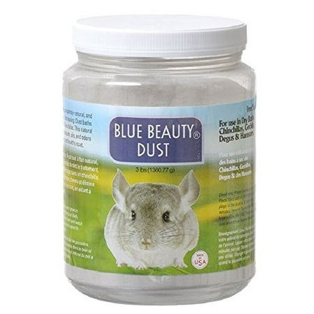 Lixit Animal Care Products LI00605 Chinchilla Blue Cloud Dust, 3. 4 lbs
