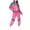 Black, variant on Hpapadks Womens Lounge Sets Groovy Disco 2 Piece Outfit Retro Party Long Sleeve Colorblock Zipper Jacket Pants Tracksuits for Women Set