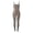 Light Yellow, variant on Leopard Print One Piece Jumpsuits for Women Square Neck Tank Sleeveless Stretch Bodycon Rompers Fashion Street Style Casual Slim Fitted Workout Full Overalls Light Yellow S