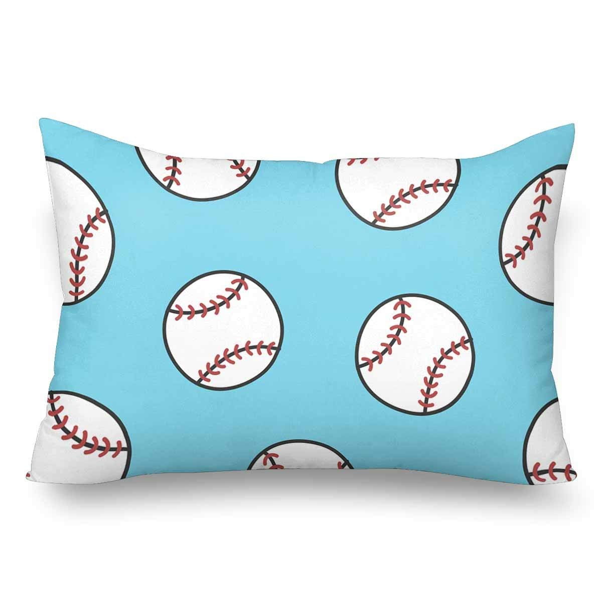 Gckg Seamless Doodle Baseball Pillow Cases Pillowcase 20x30