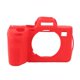 thumbnail image 1 of Silicone Camera Protective Case Scratch Resistant Soft Silicone Camera Housing Portable Lightweight Silicone Cover for A7R5 for Daily Travel Red, 1 of 3