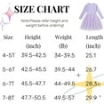 thumbnail image 6 of Aideaone Girls Dresses Long Sleeve Tutu Dress Fluffy Tulle Fall Winter Dresses Purple 4-8 Years, 6 of 6