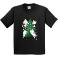 thumbnail image 3 of Inktastic Kawaii Cats Christmas Tree Youth T-Shirt, 3 of 5