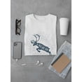 thumbnail image 3 of Be Wild And Free Lovely Deer Tee Men's -Image by Shutterstock, 3 of 4