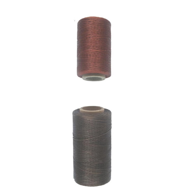 segolike 2 Rouleaux Fil Plat Couture à la Main Cordon Polyester Accessoires d'Artisanat