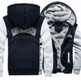 thumbnail image 3 of Chaqueta con estampado de la ciudad de Los Ángeles, California, para hombre, sudadera gruesa de invierno, abrigo holgado de gran tamaño, ropa informal con capucha para hombre, 3 of 5