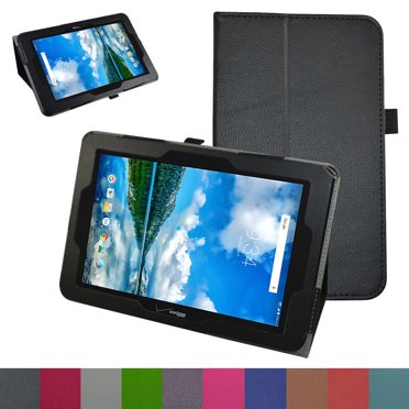 Custodia In PU Pelle Per Teclast P20hd / M40 | Cover Rotante 360° Con Supporto | Slim E Antigraffio - 2