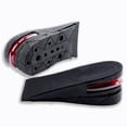thumbnail image 3 of Plantilla de zapato para aumentar la altura, plantilla de aumento del talón con cojín de aire ortopédico ajustable de 3 capas de 6 cm para hombres y mujeres, 3 of 5