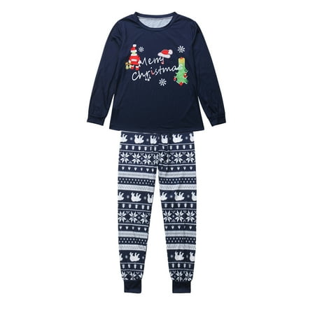 

IZhansean Matching Family Pajamas Christmas Sleepwear Cotton Holiday Pjs