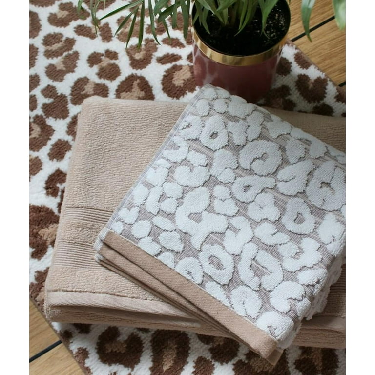Leopard Print Towels in Luxury Cotton Walmart