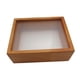 thumbnail image 5 of Marco de caja de sombra Marco de fotos Adorno de escritorio Flor prensada de madera decorativa 6 pulgadas, 5 of 9