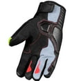 thumbnail image 6 of AirTrek Motorcycle Gloves Men Premium Leather Touchscreen Cruising Street Riding Tactical Ventilation Breathing Knuckle Armor Protection Palm Slider Padding HiVis Green XXL, 6 of 7