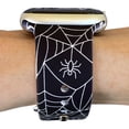 thumbnail image 1 of Correa de silicona FoxiBands Spider Web para Apple Watch, 1 of 7