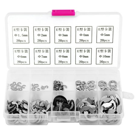 

E Clip Assortment E Clip Installation Tool E Clip Repair Shop Home For Axles Rotating Shaft