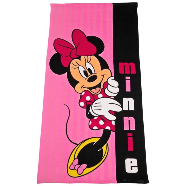 Minnie Mouse Towel Beach Bath Kids Toddler Baby Pool Girl Gift 30x60" New 