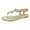 Khaki, variant on Xfvqtps Flat Sandals for Women T-Strap Transparent Elastic Flash Rhinestone Decor Colorful Dressy Wedding Slip on Non Slip Summer Flip Flops Thong Sandals Beige