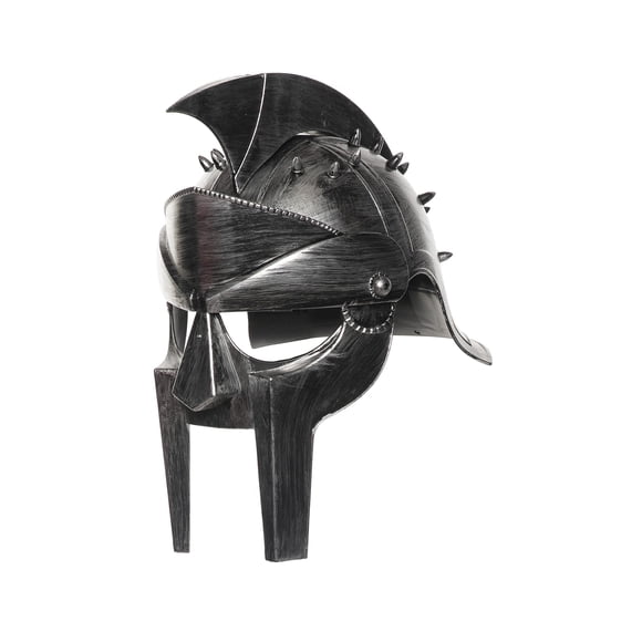 Casco de gladiador con forma de disfraz de soldado romano para adulto