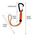 thumbnail image 2 of Nueva Mochila con Gancho para Exteriores, Cadena para Montañismo, Llavero, Cuerda Antipérdida, Cuerda de Emergencia para Paraguas., 2 of 2