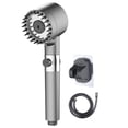 thumbnail image 4 of GROWTH TANK Bathroom Tool Handheld Spray Powerful Sprayer Head Wall Mount Pressurized Shower A, 4 of 9