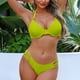 thumbnail image 1 of Traje de baño para mujer, bikini de tirantes sin espalda de color liso para mujer, trajes de baño para mujer, conjuntos de bikini para mujer, trajes de baño de bikini para mujer, 1 of 7