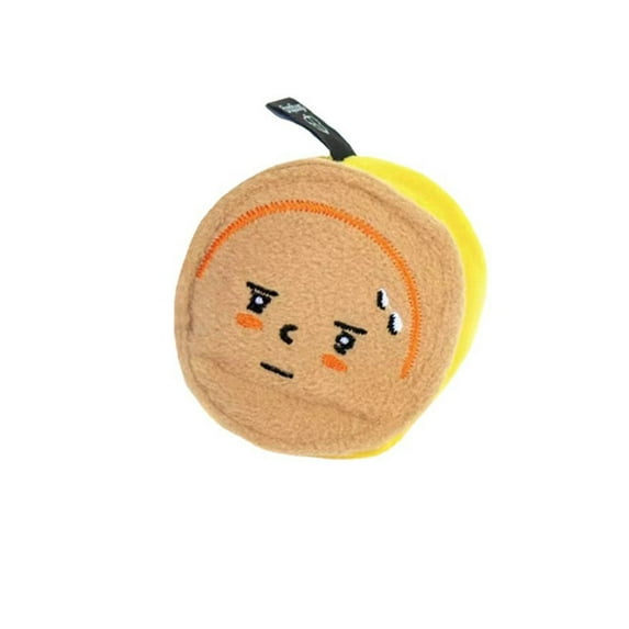 Training Cute Interactive Soft Crinkly Squeaky Sound Squeaker Chew Toy Sniffing Dog Toys Bite Toys ROUND