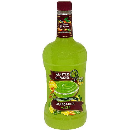 (6 Bottles) Master of Mixes Margarita Mixer, 1.75 L