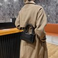 thumbnail image 5 of Totalizadores Femeninos Bolso Moda Alligator Chain Totes Ladies Shoulder Purse de mensajero de cuero sólido, 5 of 5