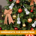thumbnail image 4 of OULII 12Pcs Musical Instruments Decor Violin Display Farmhouse Style Christmas Ornaments for Home and Festival, 4 of 4