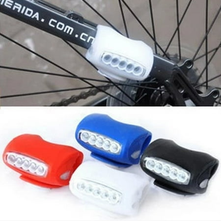 Front Lamp - New Bicycle Silicone Super Frog Head Front Lamp Safety Warning Rear Light 7 LED