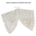thumbnail image 3 of False Collar Sweater Collar Cardigan Shoulder Wrap Collar Cute Decorative Collar Dickey Collar Easy To Wear White, 3 of 4