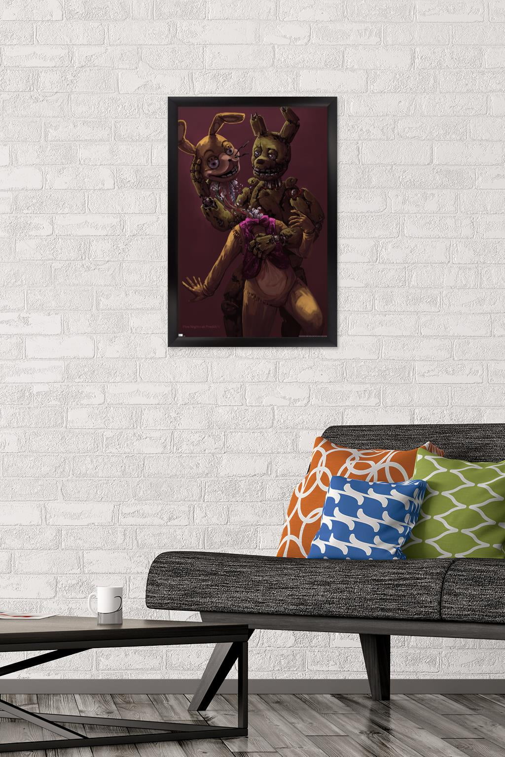 Five Nights at Freddy's - Stuffing Wall Poster, 14.725" x 22.375" Framed