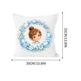 thumbnail image 2 of HuiXinOu Easter Throw Pillow 35x35cm Cushion Cover with Insert Kids Room Decor Sofa Bed Couch Home Living Room Decorative, 2 of 5