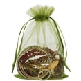 thumbnail image 4 of 100 bolsas de organza de 15 x 20 cm, bolsas de regalo de organza con cordón, bolsas de joyería, bolsas de lavanda, perfectas para regalos de joyería, dulces, bodas, 4 of 5
