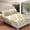 White Yellow, variant on Erosebridal Cartoon Medical Tool Fitted Sheet Full, Clothes Print Fitted Sheet Set Full, Green, 3pcs（No Top Sheet）