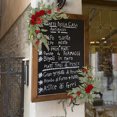 thumbnail image 4 of 2DXuixsh Wedding Welcome Plate Water Plate Flower Signage Diy Wedding Bouquets Arrangements Party Home Decorations Welcome Flower Lintel Flower Flower Decoration Red, 4 of 6