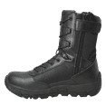 thumbnail image 3 of Men's 9" Full Grain Leather Side Zipper Waterproof Tactical Boot, Black, 3 of 7
