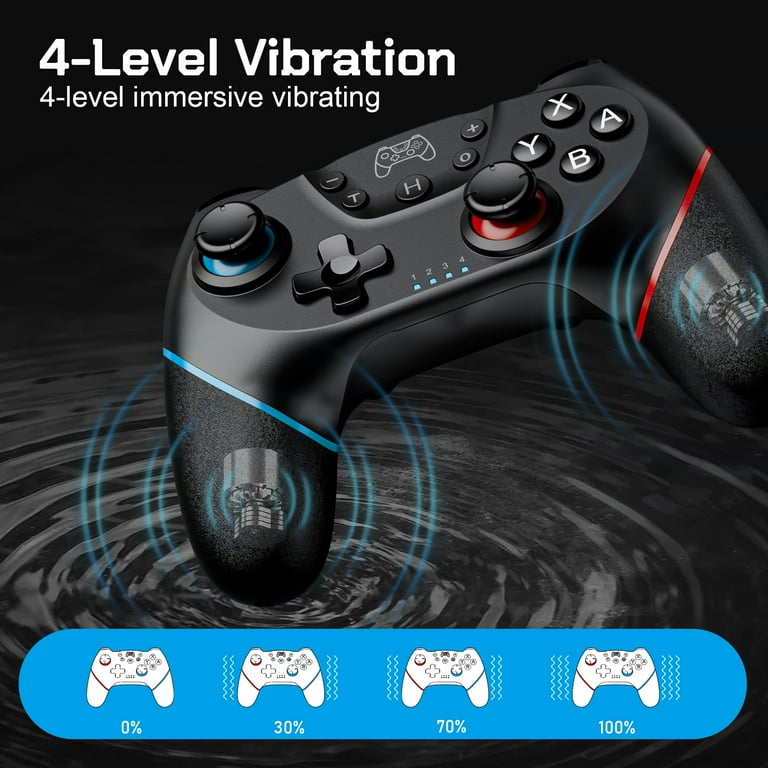 Fousixdi Wireless Controller for Switch 2/Switch/Lite/OLED, 2pk