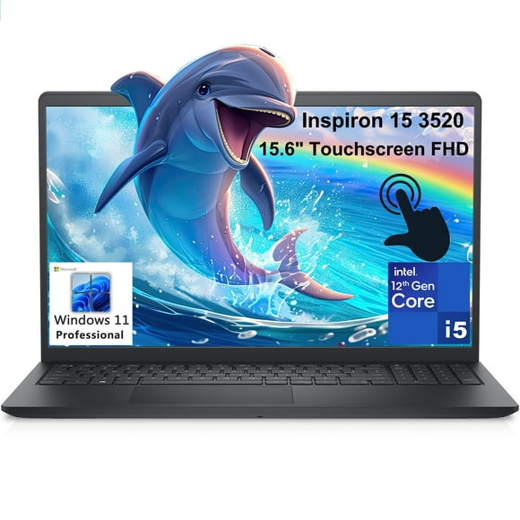 Ordenador portátil Dell Inspiron 15 3520 3000 15,6 pulgadas con pantalla táctil FHD de 16 GB/1 TB