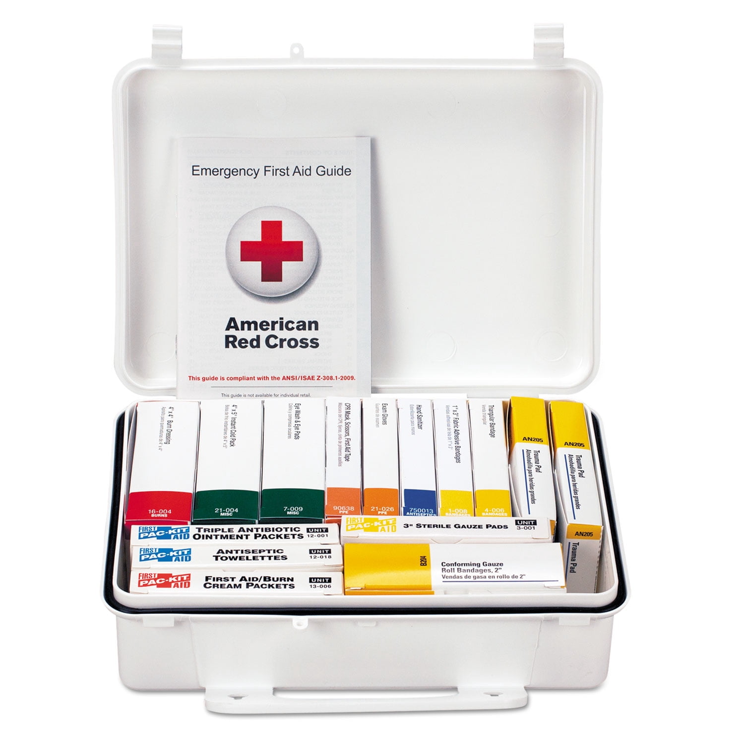 First Aid Only Unitized ANSI Class A Weatherproof First Aid Kit for 50 People, 24 Units