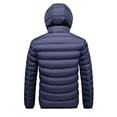 thumbnail image 3 of Daznico Jackets for Men,Lightweight Winter with Detachable Hood Lined Warm Insulated Jacket Windproof Cold Weather Outerwear Coat for Daily Casual,Mens Winter Coats,Size:M, 3 of 3