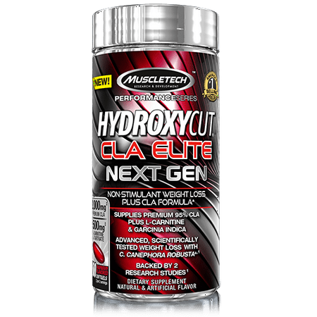 Hydroxycut Next Gen CLA Elite Dietary Supplement Weight Loss Ctules, 100 (Best Time To Take Hydroxycut Next Gen)