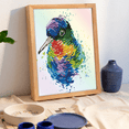 thumbnail image 3 of Diamond Dotz Rainbow Feathers Birds Diamond Painting Kits for Adults - Diamond Art Kits a Relaxing Creative Craft Kit with Dotz Gems 9"x11", 3 of 6