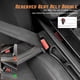 thumbnail image 5 of Relleno de huecos para asientos de coche FARVHES con organizador y gancho, paquete de 2, color negro, 5 of 7