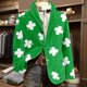 thumbnail image 1 of Ceisia Men's Corduroy Button-Up Party Coat with Pockets Stylish Casual Ceremonial Outerwear Gift, 1 of 8