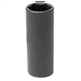 thumbnail image 2 of Grey Pneumatic 1/2" Drive x 22mm Extra-Thin Wall Deep Socket, 2 of 2