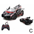 thumbnail image 2 of Coche de control remoto de cinco vías, tres puertas, un botón, escala 1:18, modelo de coche de juguete para niños, coche de control remoto inalámbrico eléctrico para carreras de drift., 2 of 2
