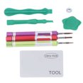 thumbnail image 1 of Outils de Démontage, Aimant en Acier Inoxydable ABS Design Ergonomique Grattoir Kit de Réparation de Carte Mère Large Application pour Ordinateur Portable, 1 of 8