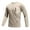 Khaki, variant on Men's Sun Protection Shirts UV SPF UPF 50+ Long Sleeve Rash Guard Fishing Running Quick Dry Lightweight