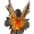 thumbnail image 6 of Ain’t It Nice Fairy Figurine Yellow with Clear Wings and Patterned Socks Enjoying Nature Surrounded by Roses Collectible Fairy Statue Fantasy Décor Sculpture, 4(L) 3(W) 9.75(H) Inches, 6 of 6